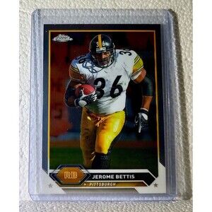 Jerome Bettis 2023 Topps Chrome NFL #26 Football Card Pittsburgh Steelers